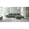 Coltar Extensibil Manila, 315x212x78-87 h cm, Stofa, Verde picture - 1