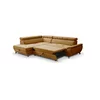Coltar Extensibil Mario, 263x210x77-93 cm, Stofa Curio 48, Mustar picture - 2