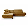 Coltar Extensibil Mario, 263x210x77-93 cm, Stofa Curio 48, Mustar picture - 1