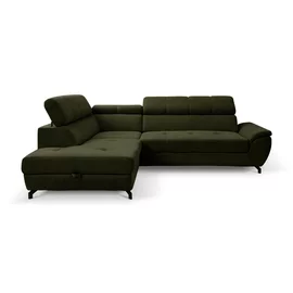 Coltar Extensibil Mario, 263x210x77-93 cm, Stofa Verde, Curio 39