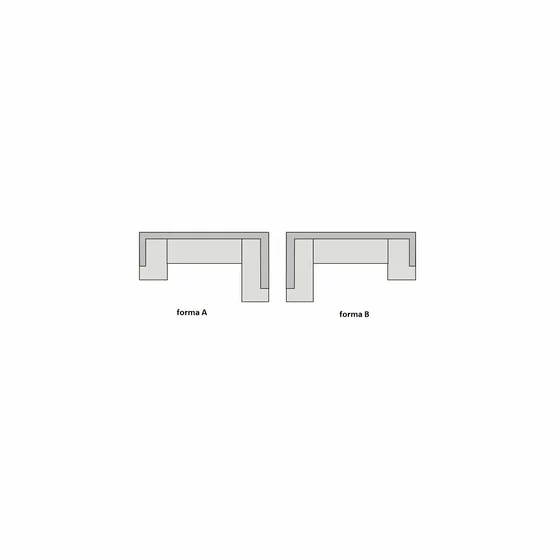 Coltar Extensibil Marola, Forma U, 348x180x238x75-91 cm, Stofa Gri picture - 7
