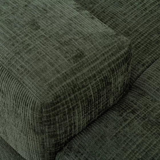 Coltar Extensibil Mauro, 290x175x85 cm, Stofa Verde picture - 5