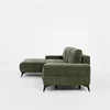 Coltar Extensibil Mauro, 290x175x85 cm, Stofa Verde picture - 4