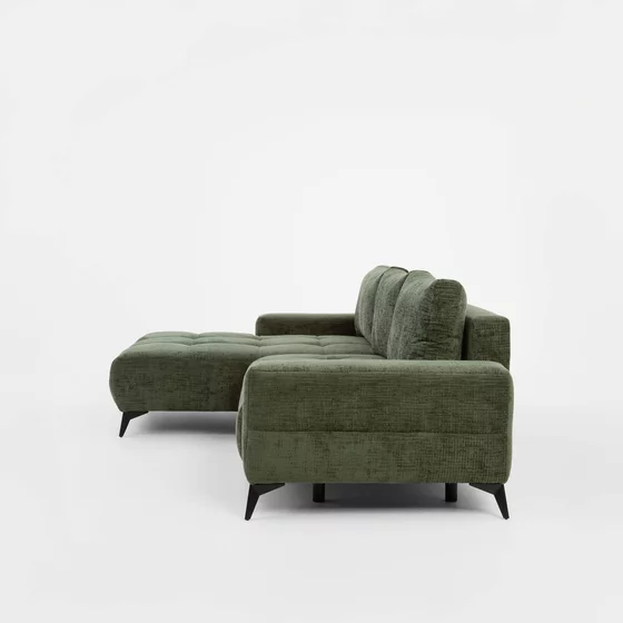 Coltar Extensibil Mauro, 290x175x85 cm, Stofa Verde picture - 4