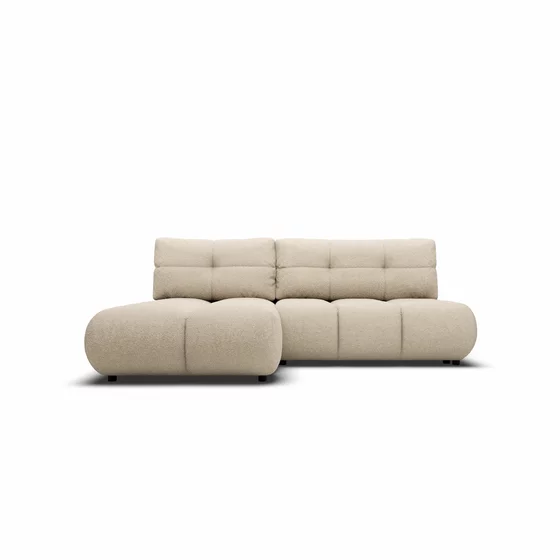 Coltar Extensibil Milo,  230x177x90 cm, Stofa, Beige picture - 5