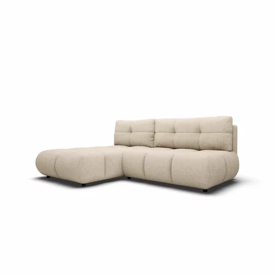 Coltar Extensibil Milo,  230x177x90 cm, Stofa, Beige picture - 7