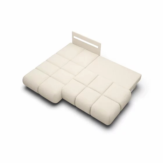 Coltar Extensibil Milo,  230x177x90 cm, Stofa, Crem picture - 8