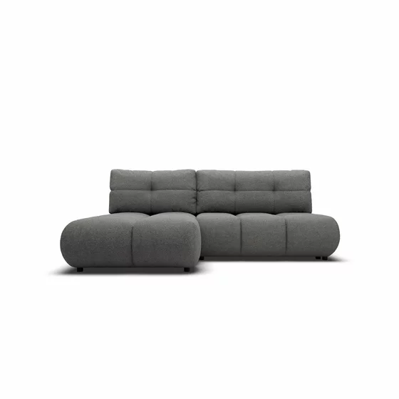Coltar Extensibil Milo,  230x177x90 cm, Stofa, Gri picture - 5