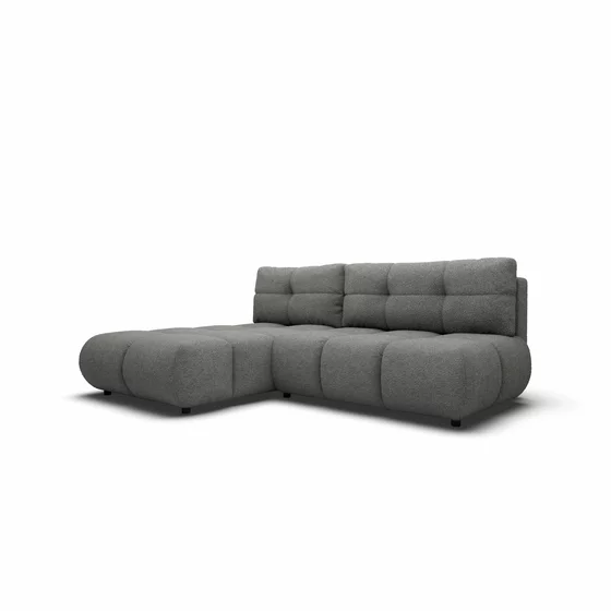 Coltar Extensibil Milo,  230x177x90 cm, Stofa, Gri picture - 7