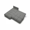 Coltar Extensibil Milo,  230x177x90 cm, Stofa, Gri picture - 8