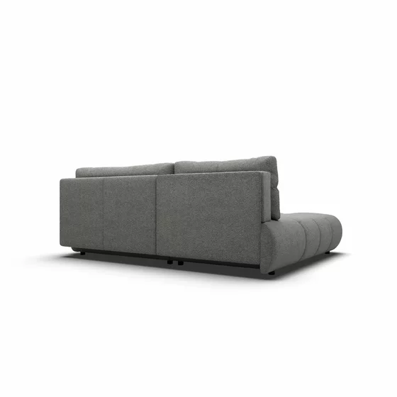 Coltar Extensibil Milo,  230x177x90 cm, Stofa, Gri picture - 9