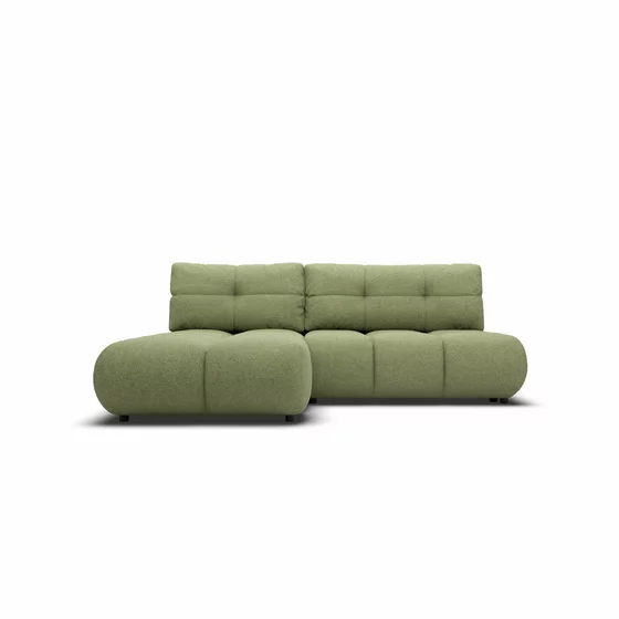 Coltar Extensibil Milo,  230x177x90 cm, Stofa, Verde picture - 4