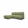 Coltar Extensibil Milo,  230x177x90 cm, Stofa, Verde picture - 6