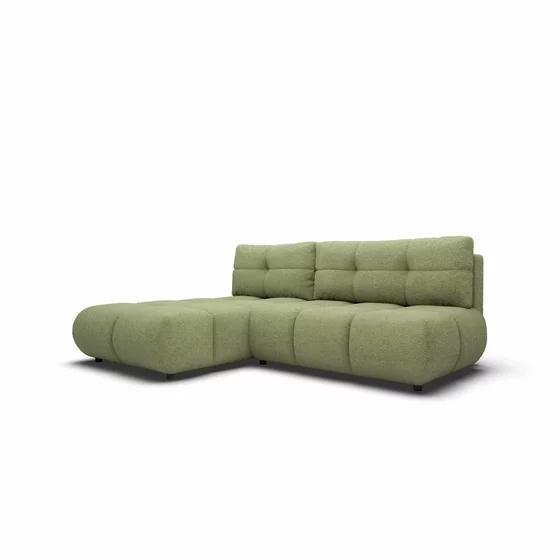 Coltar Extensibil Milo,  230x177x90 cm, Stofa, Verde picture - 6