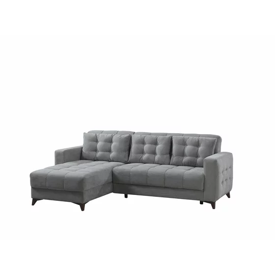 Coltar Extensibil Mocha, 250x177x91 cm, Stofa, Gri picture - 2