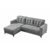 Coltar Extensibil Mocha, 250x177x91 cm, Stofa, Gri picture - 3