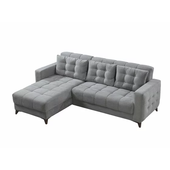 Coltar Extensibil Mocha, 250x177x91 cm, Stofa, Gri picture - 3