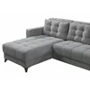 Coltar Extensibil Mocha, 250x177x91 cm, Stofa, Gri picture - 4