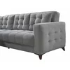 Coltar Extensibil Mocha, 250x177x91 cm, Stofa, Gri picture - 5