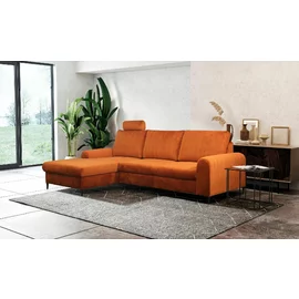 Coltar Extensibil Monaco, 252x168x106,5 H cm,  Stofa tip Catifea Scortisoara - Velutto 33 Stanga (L)