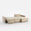 Coltar Extensibil Selva, 268x167x87 cm, Stofa Beige picture - 2
