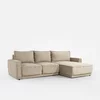 Coltar Extensibil Selva, 268x167x87 cm, Stofa Beige picture - 3