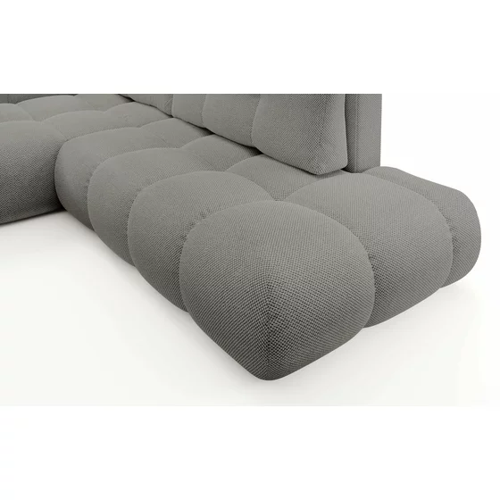 Coltar Extensibil Soho, 288x176x91 cm, Stofa Curio 83, Gri picture - 4