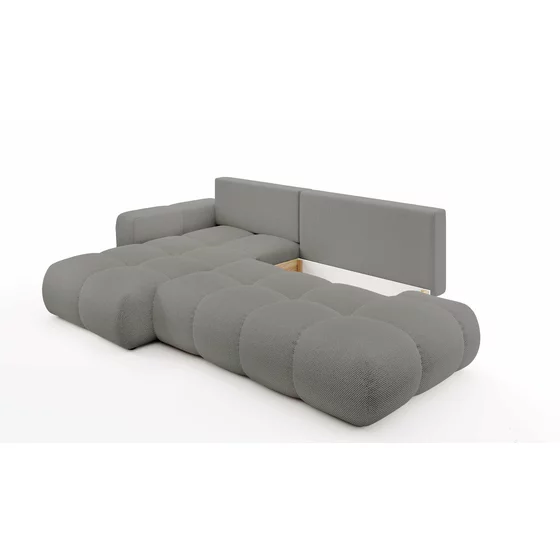 Coltar Extensibil Soho, 288x176x91 cm, Stofa Curio 83, Gri picture - 7
