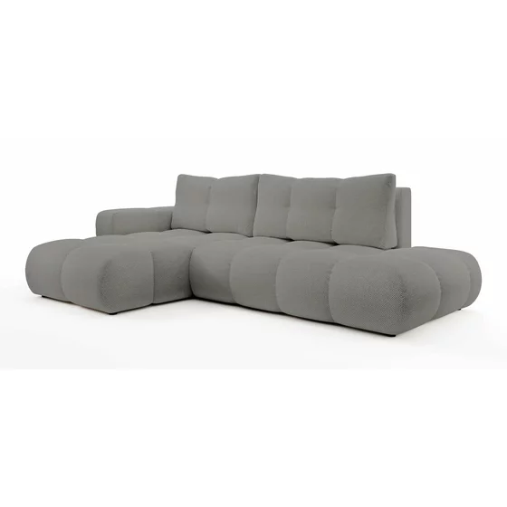 Coltar Extensibil Soho, 288x176x91 cm, Stofa Curio 83, Gri picture - 10