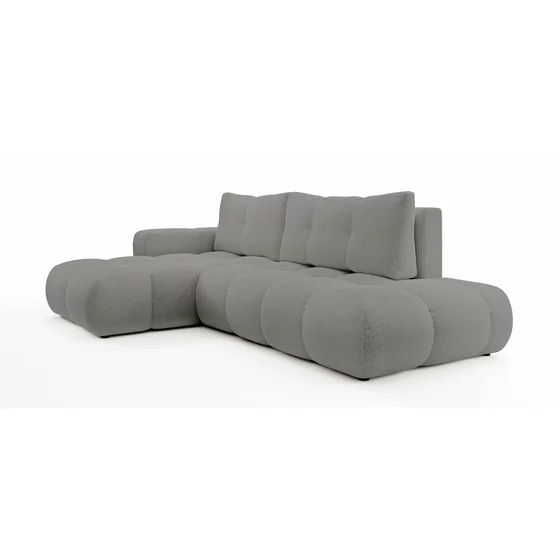Coltar Extensibil Soho, 288x176x91 cm, Stofa Curio 83, Gri picture - 11