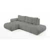 Coltar Extensibil Soho, 288x176x91 cm, Stofa Curio 83, Gri picture - 12