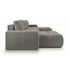 Coltar Extensibil Soho, Forma U,  359x177x88 cm, Stofa Curio 83, Gri picture - 4