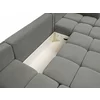 Coltar Extensibil Soho, Forma U,  359x177x88 cm, Stofa Curio 83, Gri picture - 7