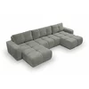 Coltar Extensibil Soho, Forma U,  359x177x88 cm, Stofa Curio 83, Gri picture - 9