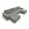 Coltar Extensibil Soho, Forma U,  359x177x88 cm, Stofa Curio 83, Gri picture - 10