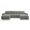 Coltar Extensibil Soho, Forma U,  359x177x88 cm, Stofa Curio 83, Gri picture - 1