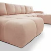 Coltar Extensibil Soho, Forma U,  359x177x88 cm, Stofa, Piersica picture - 5