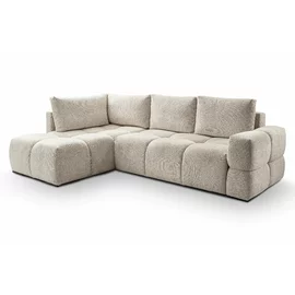 Coltar Extensibil Taremi, 267x185x90 cm, Stofa Beige