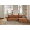 Coltar Extensibil Tulia, Sezlong Universal, 284x162x94 cm, Stofa, Maro picture - 1