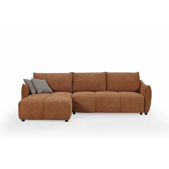 Coltar Extensibil Tulia, Sezlong Universal, 284x162x94 cm, Stofa, Maro picture - 4
