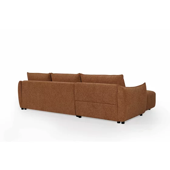 Coltar Extensibil Tulia, Sezlong Universal, 284x162x94 cm, Stofa, Maro picture - 9
