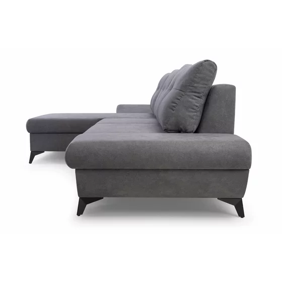 Coltar Extensibil Vento, 284x166x85 cm, Stofa, Gri picture - 4