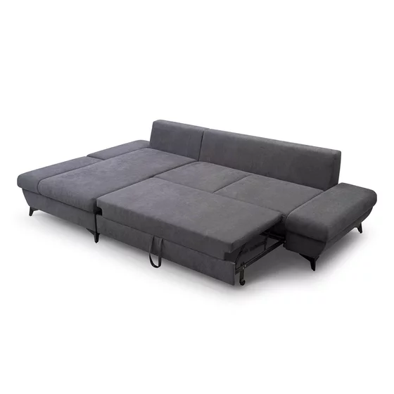 Coltar Extensibil Vento, 284x166x85 cm, Stofa, Gri picture - 6