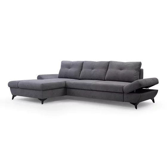 Coltar Extensibil Vento, 284x166x85 cm, Stofa, Gri picture - 7