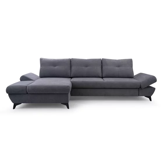 Coltar Extensibil Vento, 284x166x85 cm, Stofa, Gri picture - 8