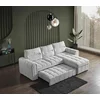 Coltar Extensibil Vito L, 310x170x110 cm, Stofa Beige Deschis picture - 2