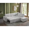 Coltar Extensibil Vito Prime, 300x225x110 cm, Stofa Beige Deschis picture - 4