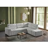 Coltar Extensibil Vito Prime, 300x225x110 cm, Stofa Beige Deschis picture - 6