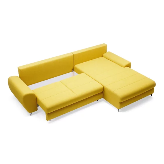 Coltar Extensibil Yoko, 320x214x96 cm, Stofa Soro 40 Galben picture - 4