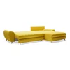 Coltar Extensibil Yoko, 320x214x96 cm, Stofa Soro 40 Galben picture - 7